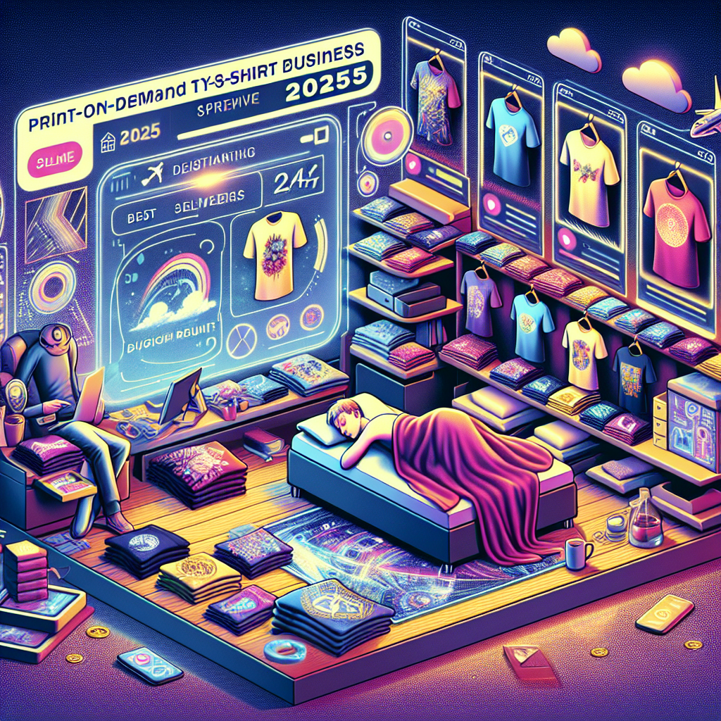 How to Make Money in 2025: Print-on-Demand T-Shirts That Make Sales While You Sleep