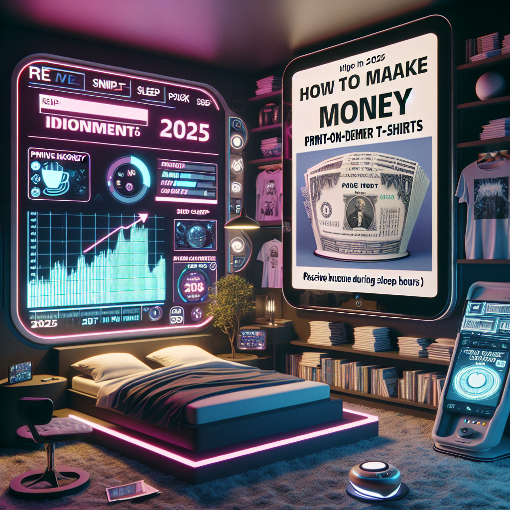How to Make Money in 2025: Print-on-Demand T-Shirts That Make Sales While You Sleep