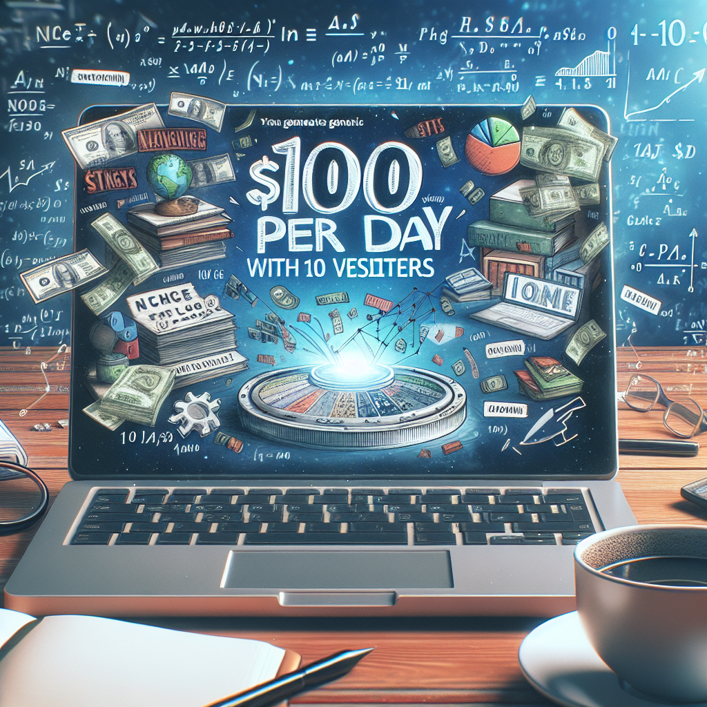 This Niche Blog Makes $100/day With 10 Visitors